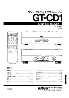 Yamaha GTCD-1 - Service Manual 